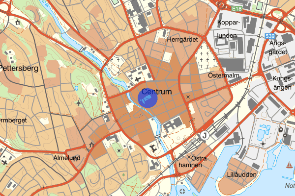 Stora torget 20 december 03.23, Misshandel, Västerås