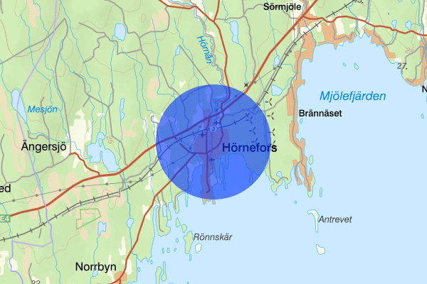 Hörnefors 20 december 11.53, Trafikolycka, singel, Umeå