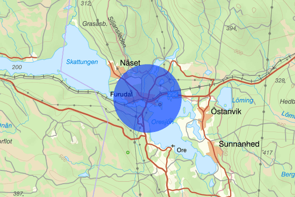 Furudal 20 december 12.59, Arbetsplatsolycka, Rättvik