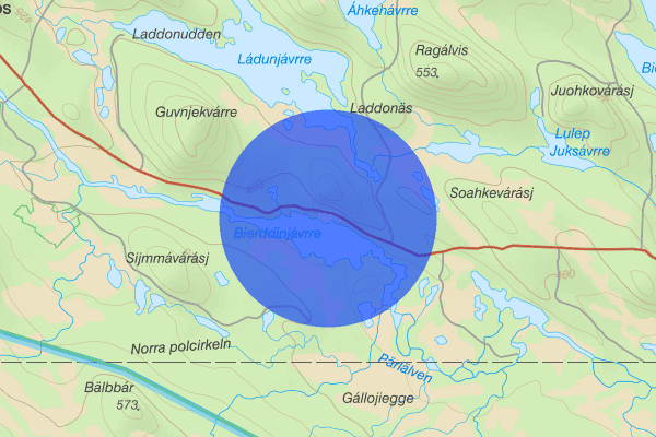 Piertinjaure 20 december 14.00, Djur, Jokkmokk