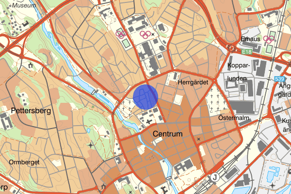 Rektorsgatan 21 december 11.38, Rattfylleri, Västerås