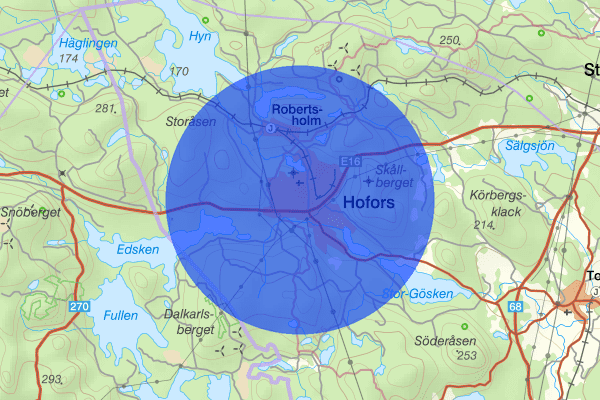 Hofors 21 december 18.05, Trafikolycka, personskada, Hofors