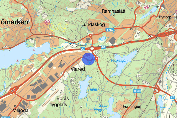 Viaredsvägen 22 december 07.38, Trafikolycka, Borås