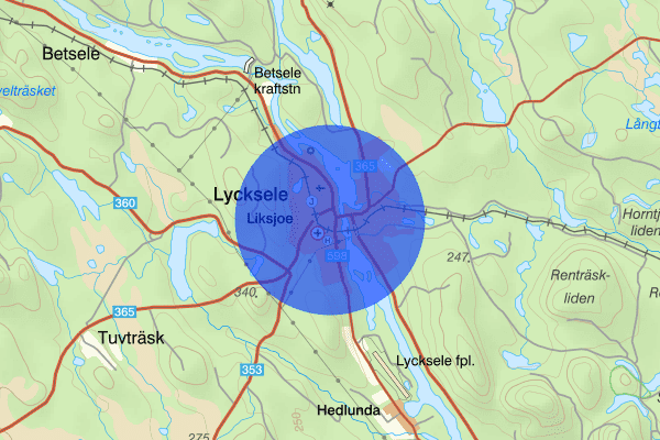 Villaryd 22 december 08.46, Brand, Lycksele