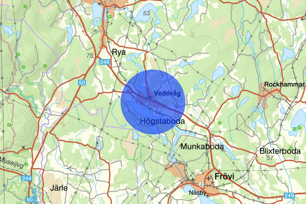 Vedevåg 22 december 16.21, Trafikolycka, Lindesberg