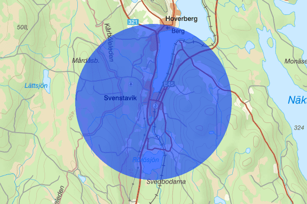 Svenstavik 23 december 07.30, Sammanfattning natt, Jämtlands län