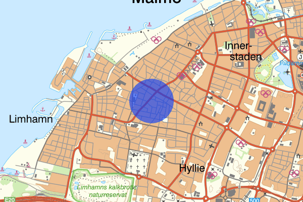 Linnégatan 23 december 12.52, Trafikolycka, Malmö