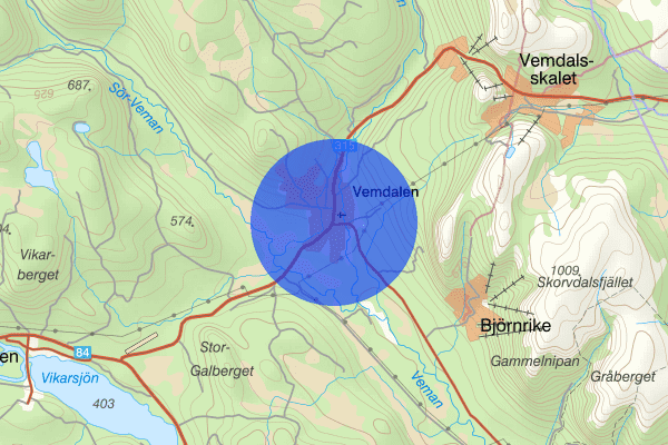 Vemdalen 23 december 12.46, Trafikolycka, Härjedalen
