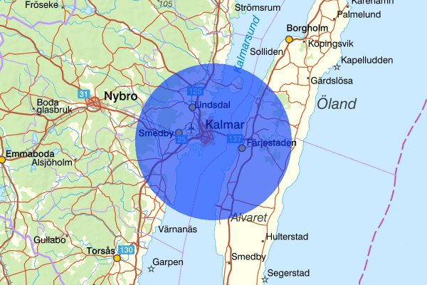 Kalmar 23 december 17.31, Misshandel, Kalmar