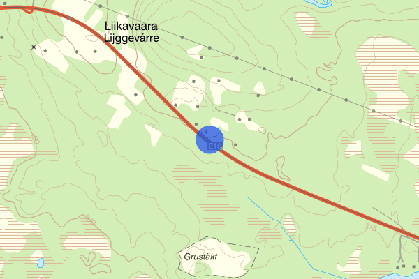 Liikavaara E10 24 december 07.16, Sammanfattning natt, Norrbottens län