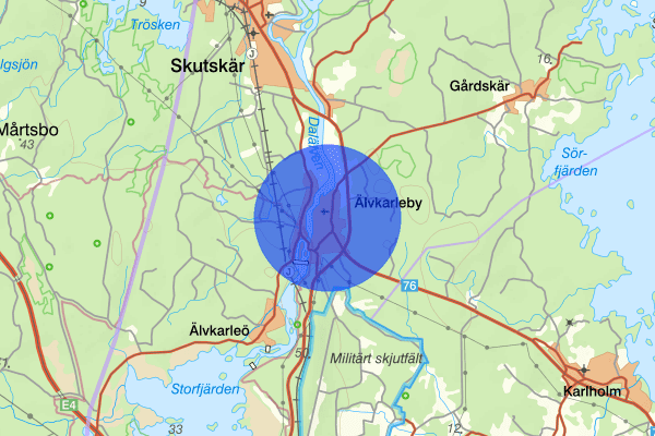 Älvkarleby 24 december 01.27, Rån, Älvkarleby