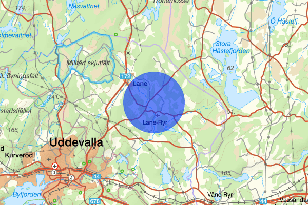 Torp 24 december 10.12, Trafikolycka, personskada, Uddevalla