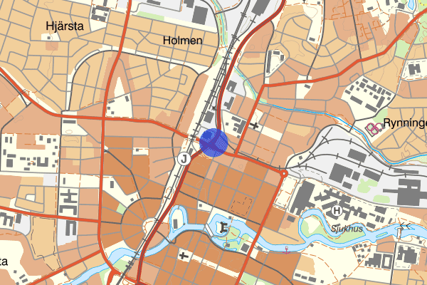 Östra Bangatan 24 december 14.08, Trafikolycka, Örebro