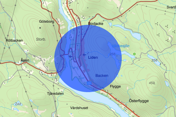 Liden 24 december 13.57, Brand, Sundsvall