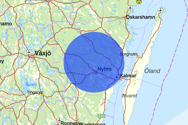  25 december 13.21, Trafikolycka, Nybro