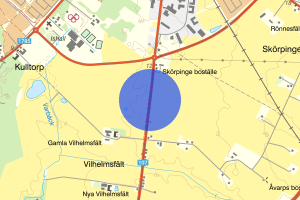 Helsingborgsvägen 25 december 18.33, Trafikolycka, Ängelholm