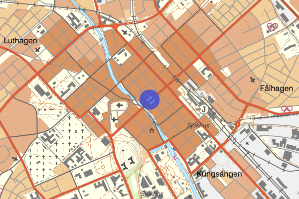 Stora Torget 26 december 02.26, Bråk, Uppsala