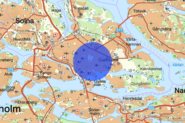 Humlegården 26 december 04.18, Misshandel, Stockholm