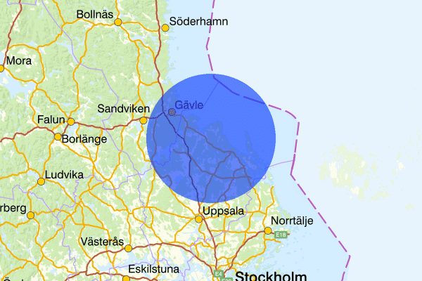  26 december 01.18, Våld/hot mot tjänsteman, Tierp