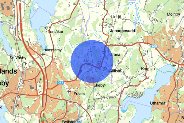Vallentunavägen 26 december 11.37, Trafikolycka, personskada, Upplands väsby