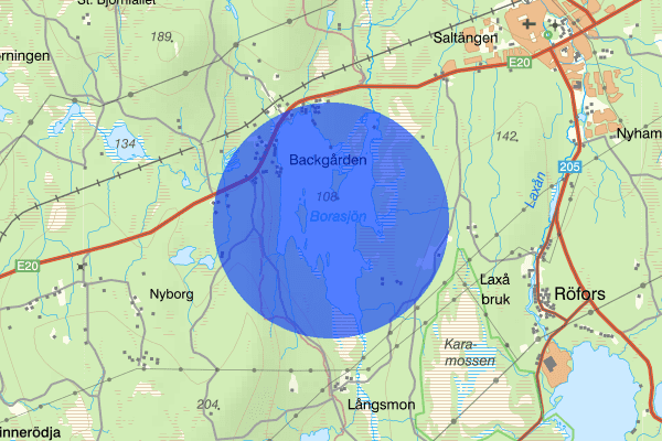 Borasjön 26 december 13.19, Trafikolycka, Laxå