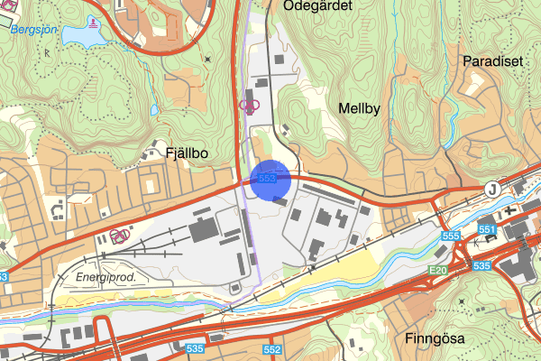 Utbyvägen 26 december 12.33, Trafikbrott, Partille