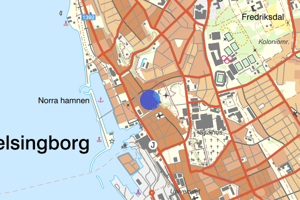 Norra Storgatan 27 december 05.24, Inbrott, Helsingborg