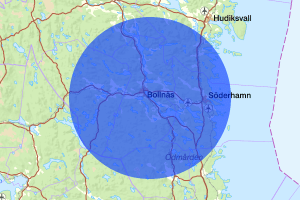  27 december 10.50, Trafikhinder, Bollnäs