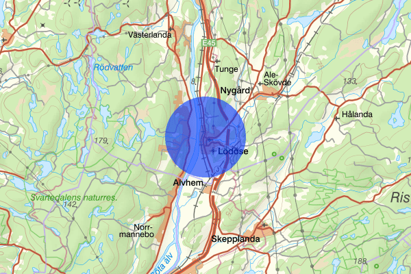 Lödöse 27 december 15.36, Trafikolycka, Lilla edet