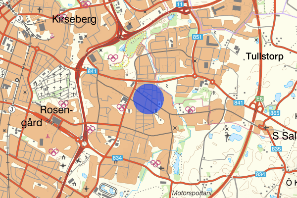 Klågerupsvägen 28 december 22.40, Brand, Malmö