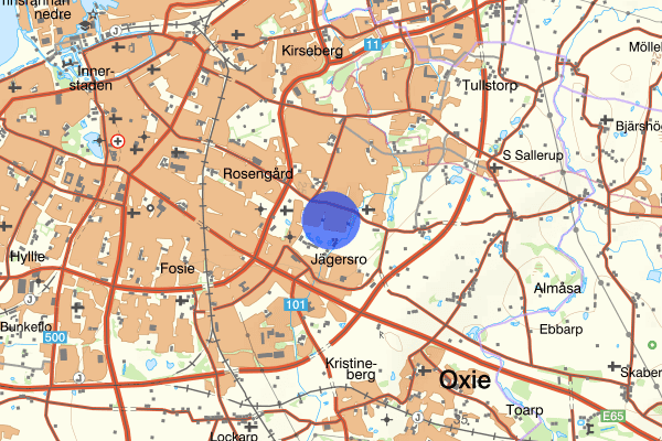 Jägersro Villastad 28 december 23.17, Brand, Malmö