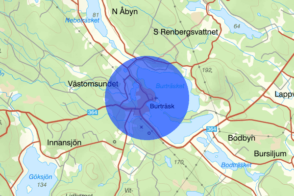 Burträsk 30 december 14.47, Brand, Skellefteå