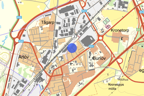 Norrevångsgatan 31 december 20.57, Brand, Burlöv