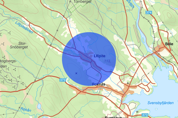 Lillpite 01 januari 06.56, Brand, Piteå