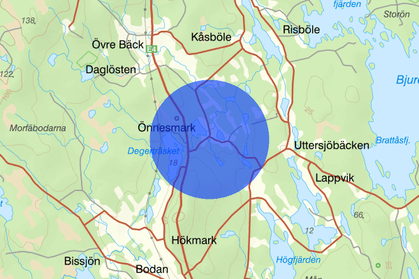 Önnesmark 02 januari 12.10, Trafikolycka, Skellefteå