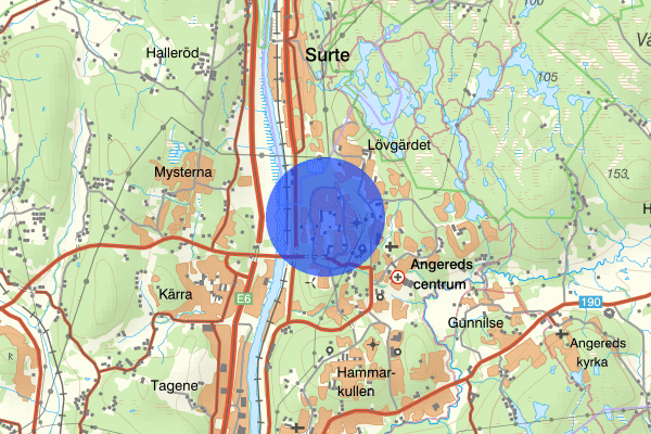 Gårdstensberget 02 januari 12.17, Trafikolycka, Göteborg