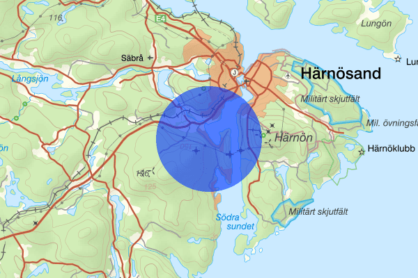Ytterfälle 02 januari 19.13, Trafikolycka, Härnösand