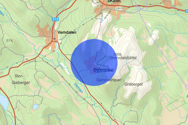 Björnrike 02 januari 16.13, Sjukdom/olycksfall, Härjedalen