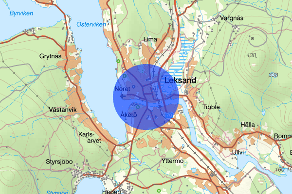 Noret 02 januari 16.29, Räddningsinsats, Leksand