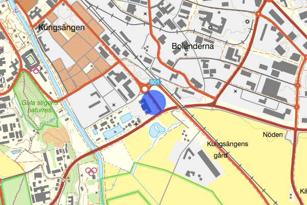 Kungsgatan 03 januari 13.54, Trafikhinder, Uppsala