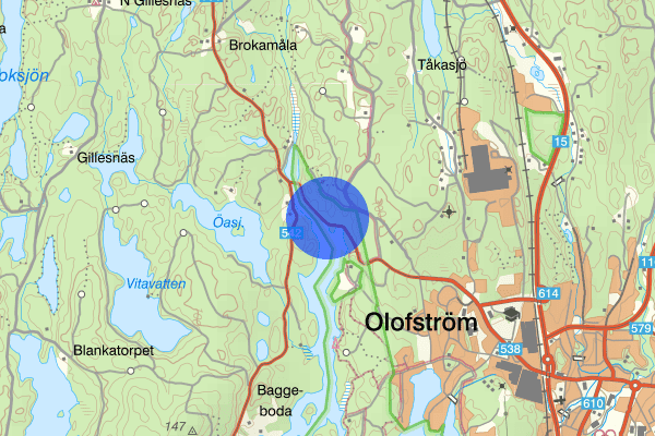 Nytebodavägen 05 januari 20.02, Trafikolycka, Olofström
