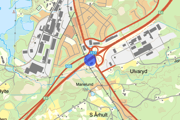 Trafikplats Markaryd Södra 06 januari 08.02, Trafikolycka, Markaryd