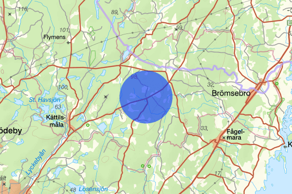 Sälleryd 06 januari 17.59, Trafikolycka, Karlskrona