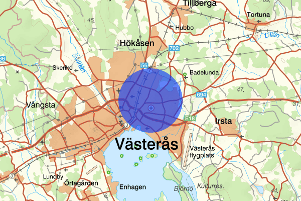 Malmaberg 06 januari 20.12, Brand, Västerås