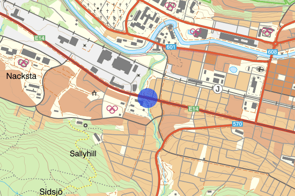 Bergsgatan 07 januari 06.58, Trafikolycka, Sundsvall