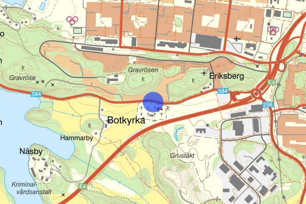 Botkyrka kyrka 06 januari 23.26, Olaga hot, Botkyrka