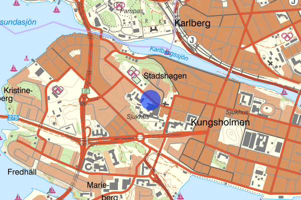 Sankt Görans sjukhus 07 januari 05.23, Skadegörelse, Stockholm