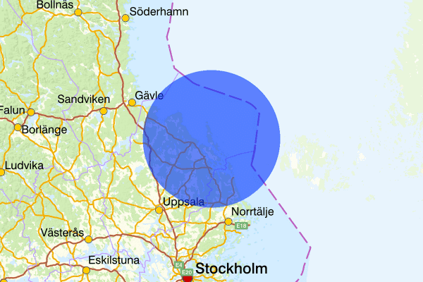  07 januari 09.54, Djur, Östhammar