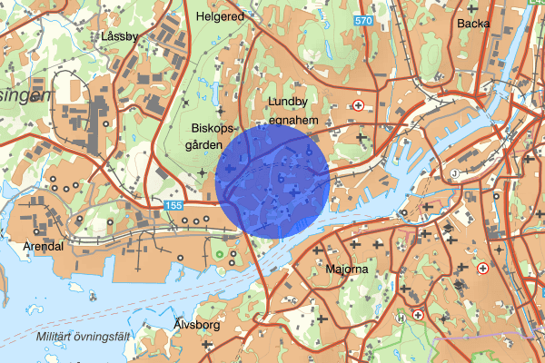 Kyrkbyn 07 januari 19.52, Rån, Göteborg