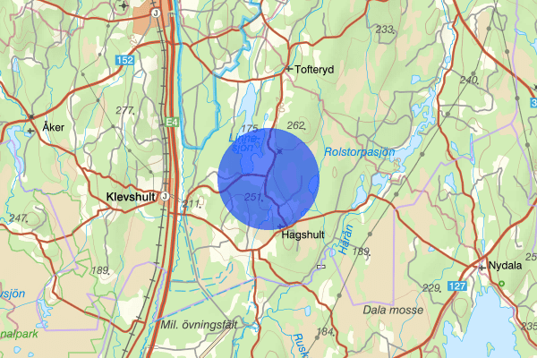 Starkeryd 08 januari 08.03, Trafikolycka, Vaggeryd